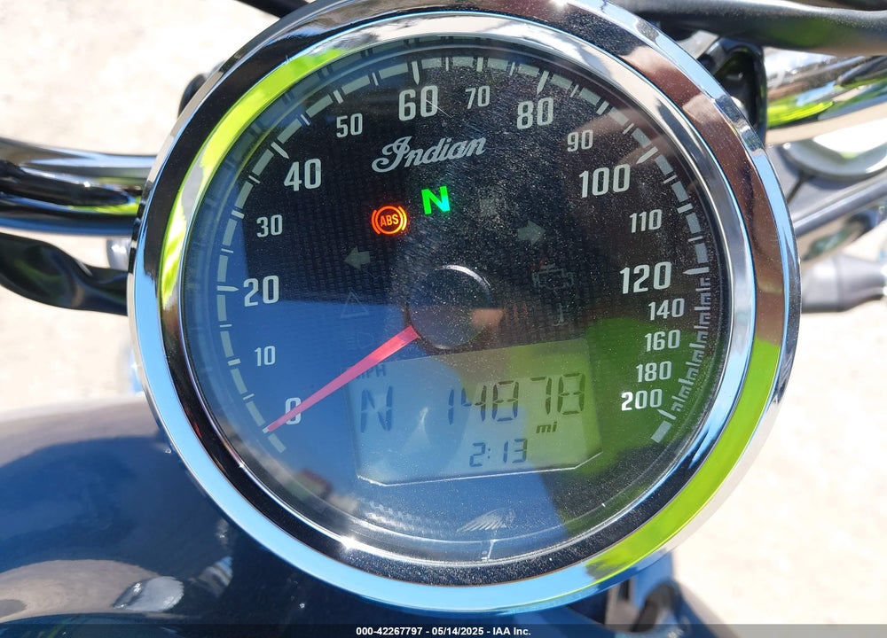 2022 INDIAN MOTORCYCLE CO. SCOUT ABS VIN: 56KMSA002N3185430