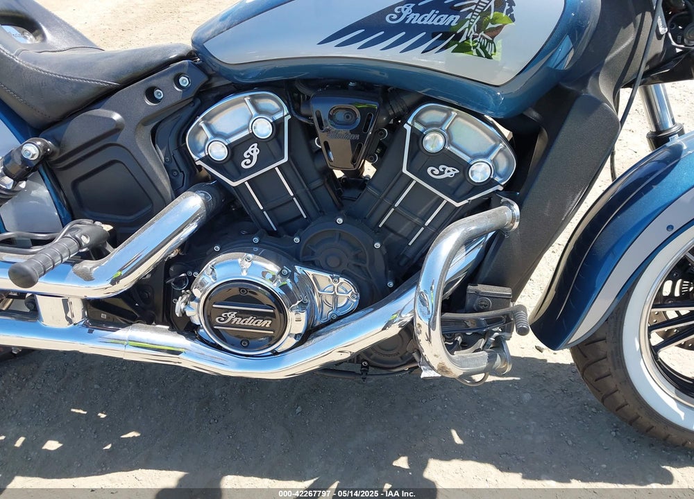 2022 INDIAN MOTORCYCLE CO. SCOUT ABS VIN: 56KMSA002N3185430