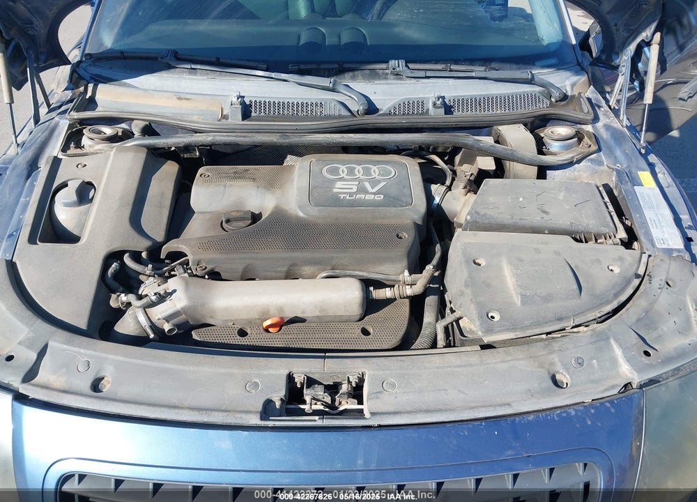 2005 AUDI TT 1.8L VIN: TRUSC28N551004130
