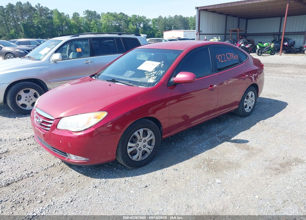2010 HYUNDAI ELANTRA VIN: KMHDU4AD8AU009677