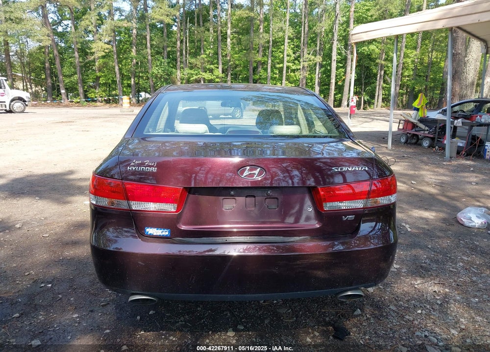 2006 HYUNDAI SONATA GLS V6/LX V6 VIN: 5NPEU46F16H071071