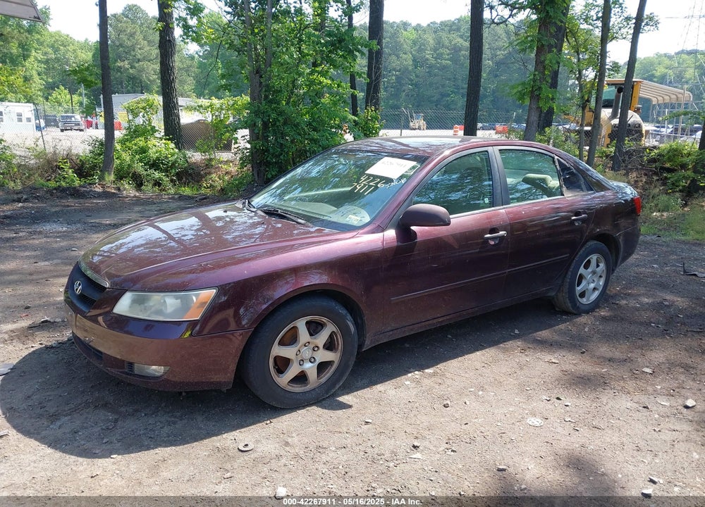 2006 HYUNDAI SONATA GLS V6/LX V6 VIN: 5NPEU46F16H071071