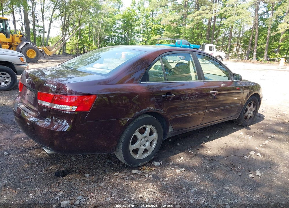 2006 HYUNDAI SONATA GLS V6/LX V6 VIN: 5NPEU46F16H071071