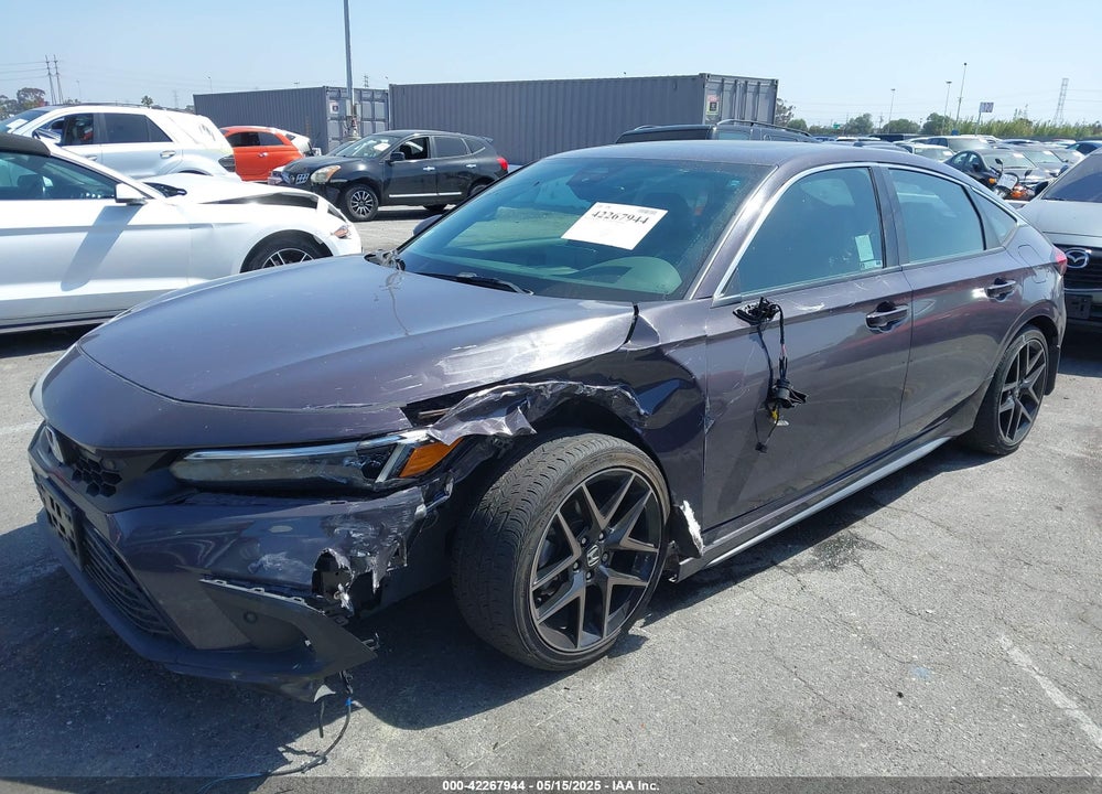 2022 HONDA CIVIC VIN: 19XFL1H89NE022532