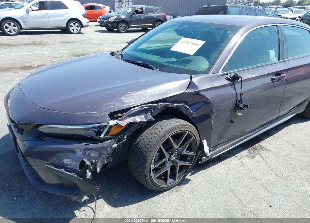 2022 HONDA CIVIC VIN: 19XFL1H89NE022532