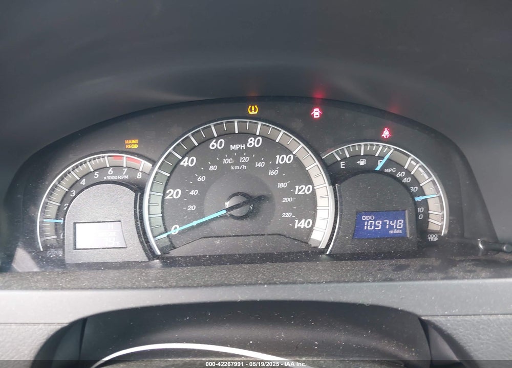 2012 TOYOTA CAMRY VIN: 4T1BF1FK6CU615750