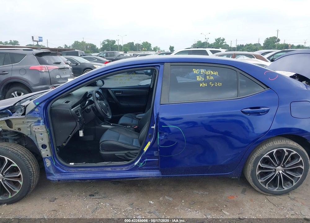 2016 TOYOTA COROLLA VIN: 5YFBURHE1GP546193