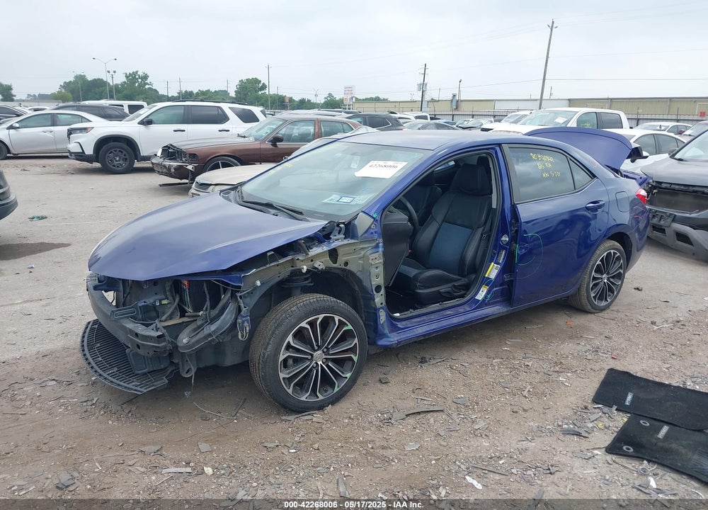 2016 TOYOTA COROLLA VIN: 5YFBURHE1GP546193