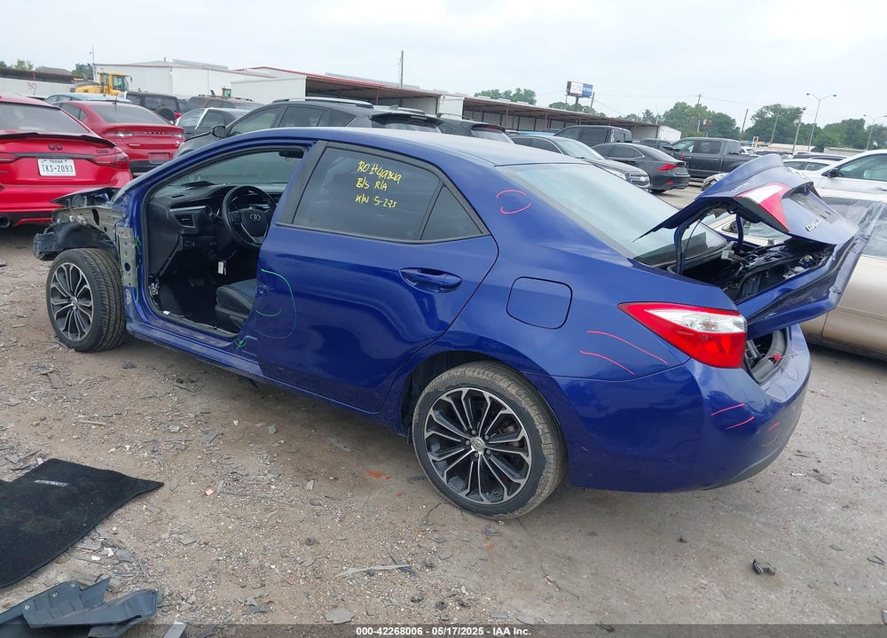 2016 TOYOTA COROLLA VIN: 5YFBURHE1GP546193