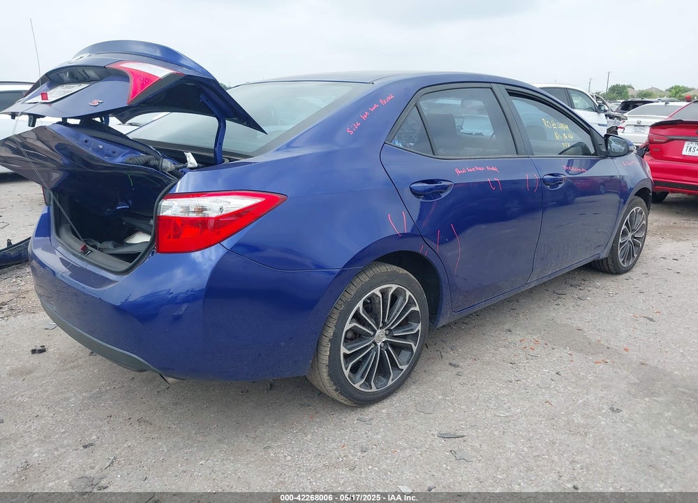 2016 TOYOTA COROLLA VIN: 5YFBURHE1GP546193