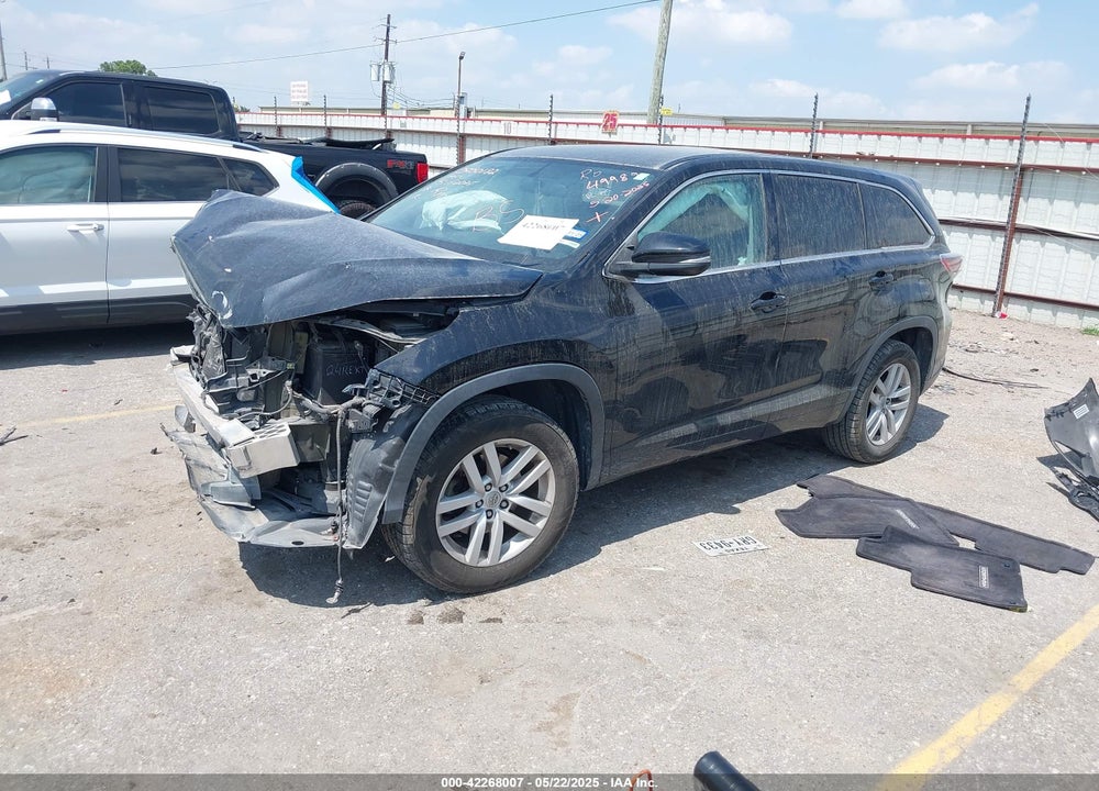 2015 TOYOTA HIGHLANDER LE VIN: 5TDZARFH0FS016775