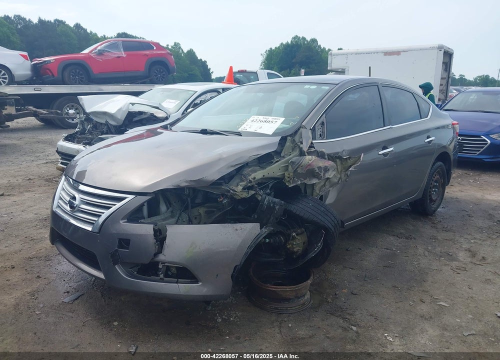 2015 NISSAN SENTRA SV VIN: 3N1AB7AP5FL693620
