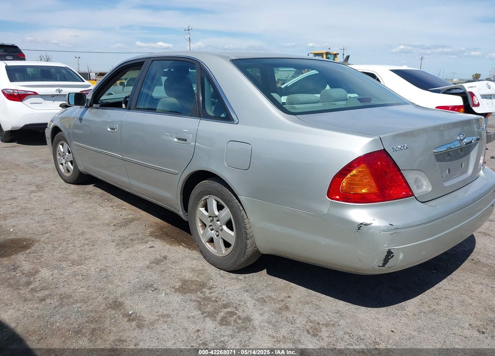 2000 TOYOTA AVALON VIN: 4T1BF28B1YU110130