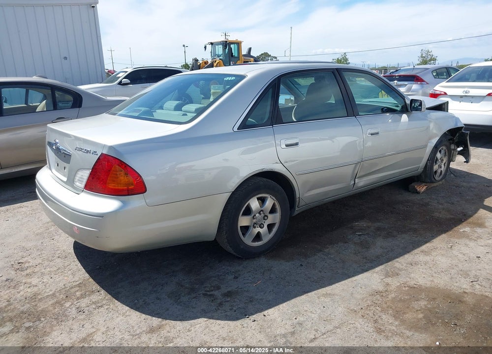 2000 TOYOTA AVALON VIN: 4T1BF28B1YU110130