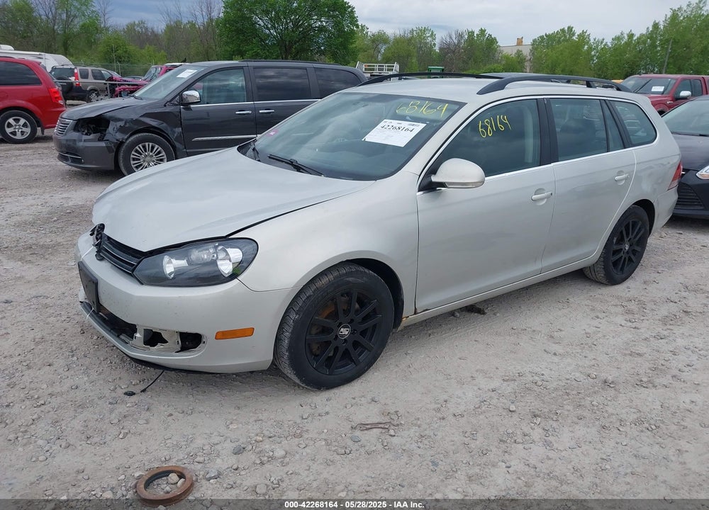2011 VOLKSWAGEN JETTA SPORTWAGEN VIN: 3VWPL7AJ8BM644008