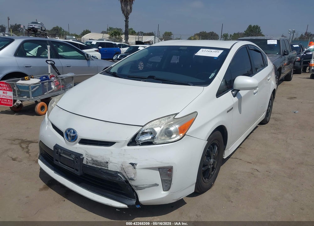 2013 TOYOTA PRIUS VIN: JTDKN3DU3D5545630