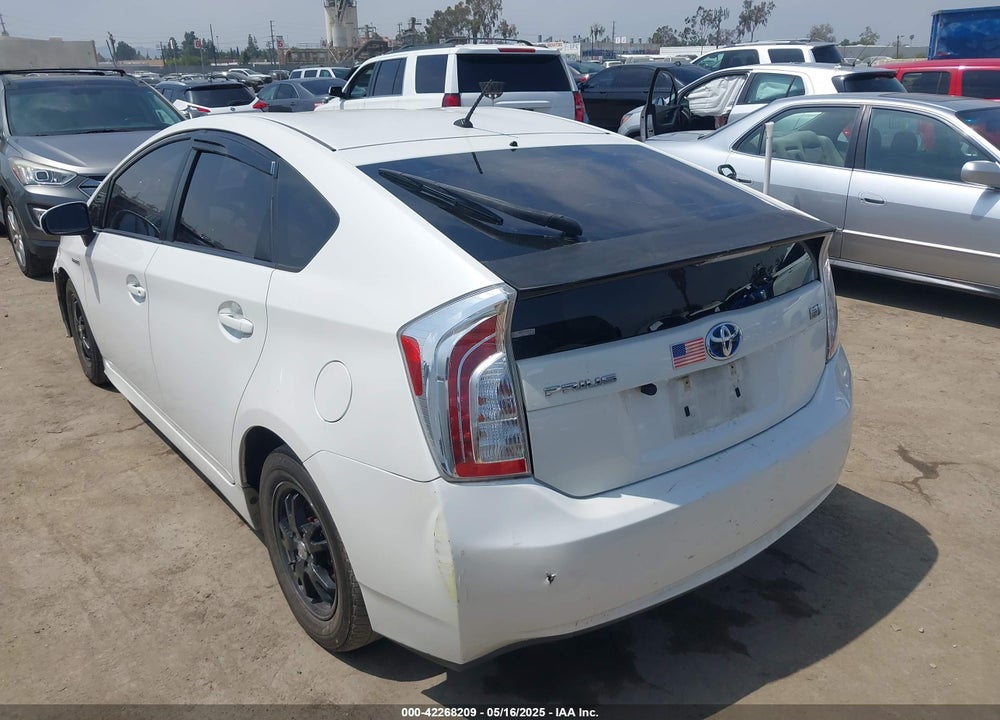 2013 TOYOTA PRIUS VIN: JTDKN3DU3D5545630