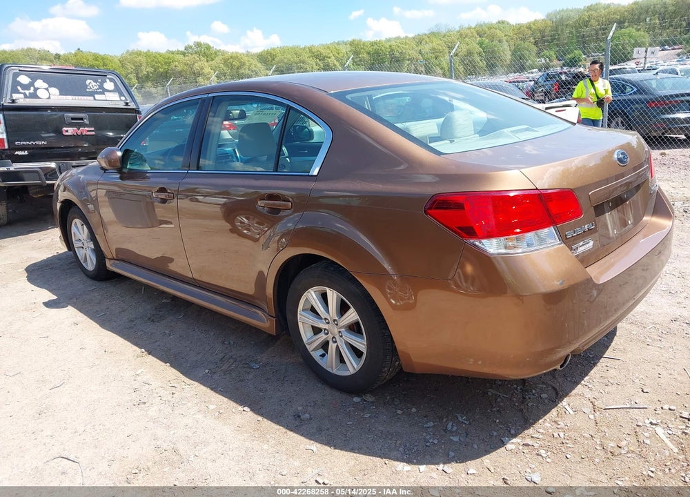 2011 SUBARU LEGACY VIN: 4S3BMCC68B3232975