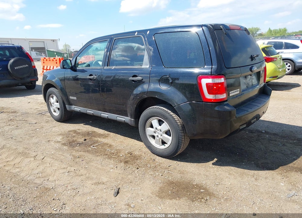 2008 FORD ESCAPE XLS/XLS MANUAL VIN: 1FMCU02Z58KE21611