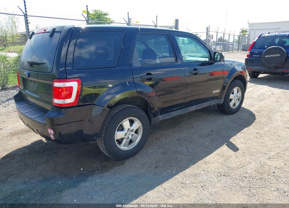 2008 FORD ESCAPE XLS/XLS MANUAL VIN: 1FMCU02Z58KE21611