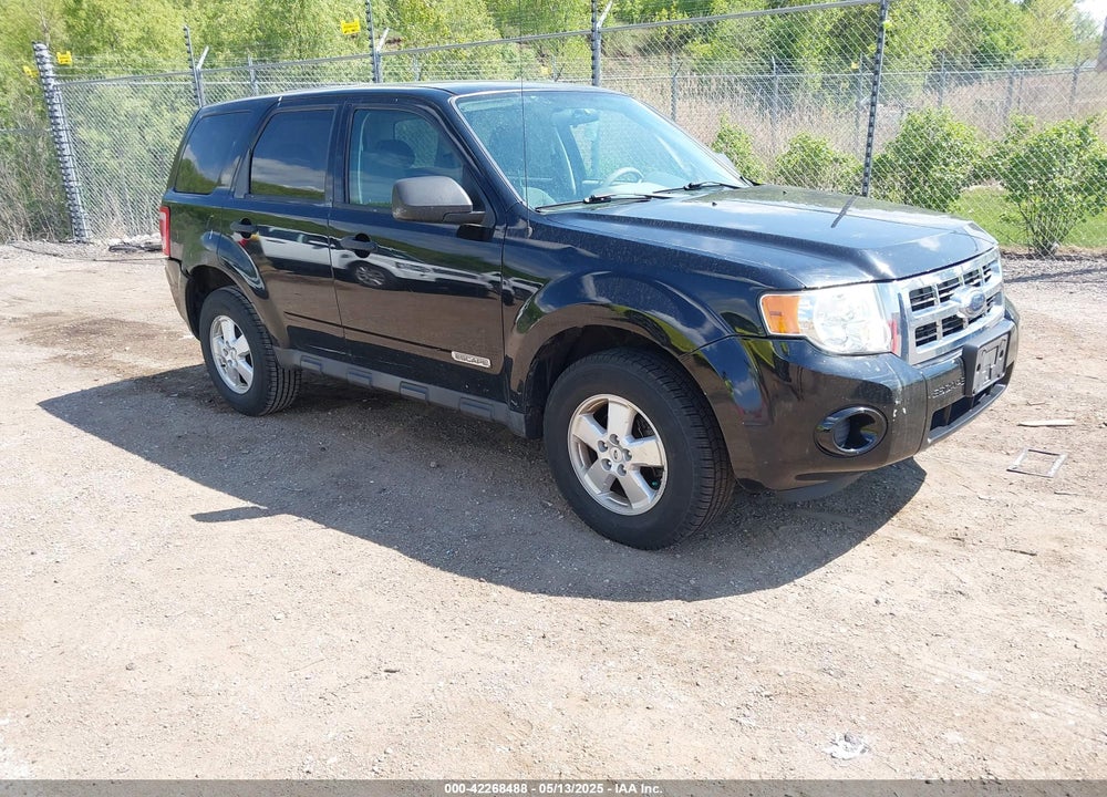 2008 FORD ESCAPE XLS/XLS MANUAL VIN: 1FMCU02Z58KE21611