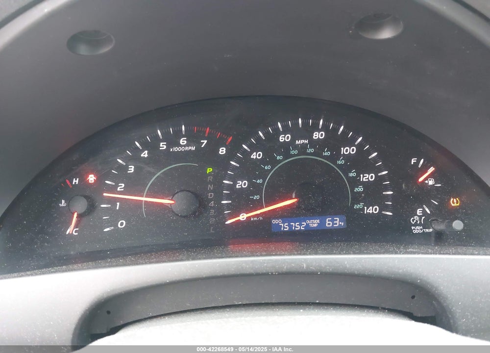2009 TOYOTA CAMRY LE VIN: 4T1BE46K89U414722