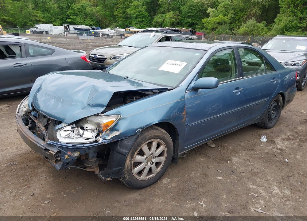 2002 TOYOTA CAMRY XLE V6 VIN: 4T1BF30K62U506868
