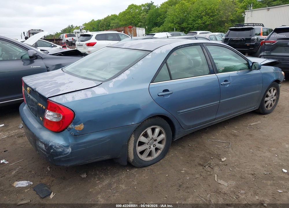 2002 TOYOTA CAMRY XLE V6 VIN: 4T1BF30K62U506868