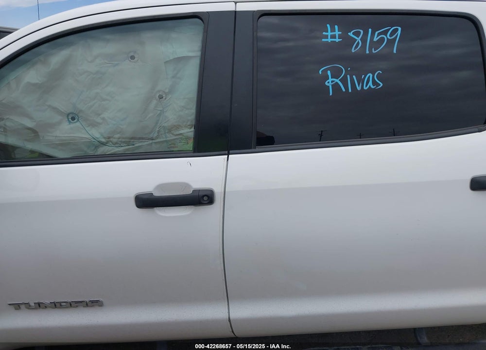 2016 TOYOTA TUNDRA VIN: 5TFEW5F17GX196232