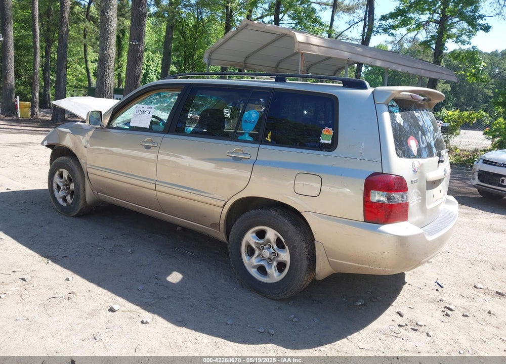 2007 TOYOTA HIGHLANDER VIN: JTEGD21A270167746
