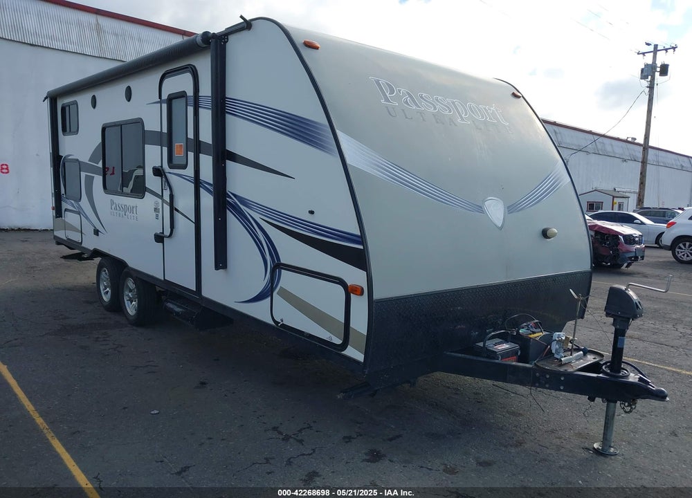 2017 KEYSTONE R PASSPORT VIN: 4YDT23821HX412975