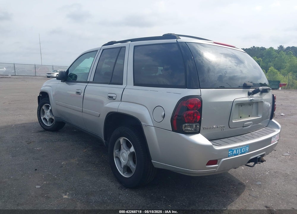 2008 CHEVROLET TRAILBLAZER LT VIN: 1GNDS13S982121440