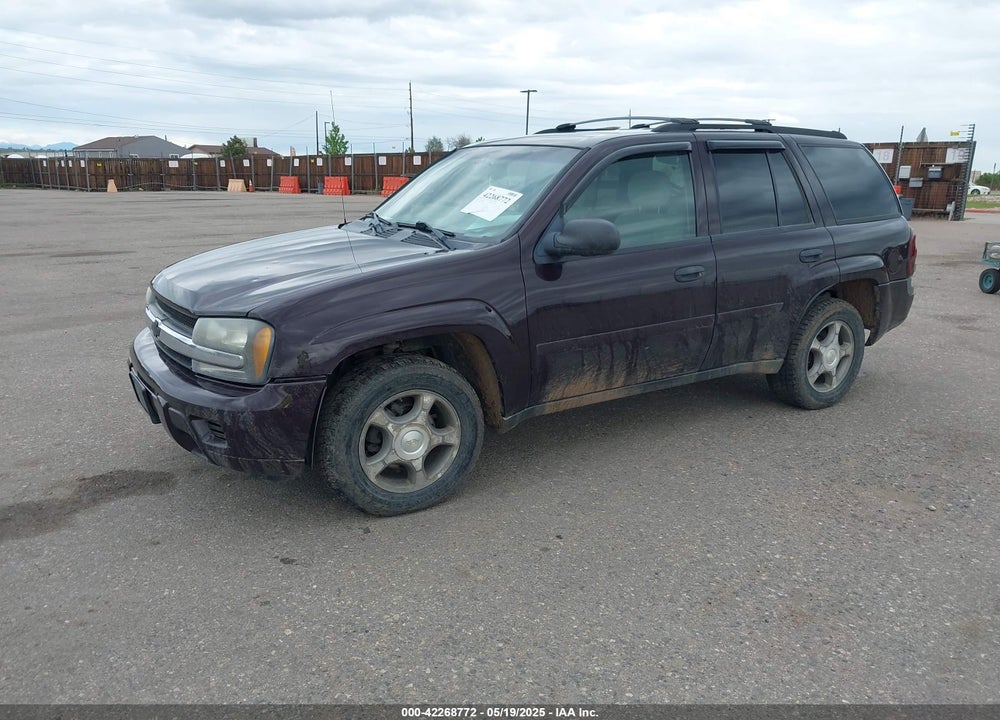 2008 CHEVROLET TRAILBLAZER VIN: 1GNDT13S982236424