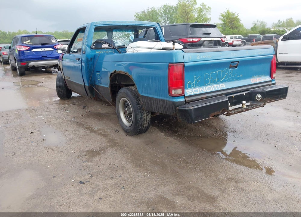 1992 GMC SONOMA VIN: 1GTCS14A9N8529102