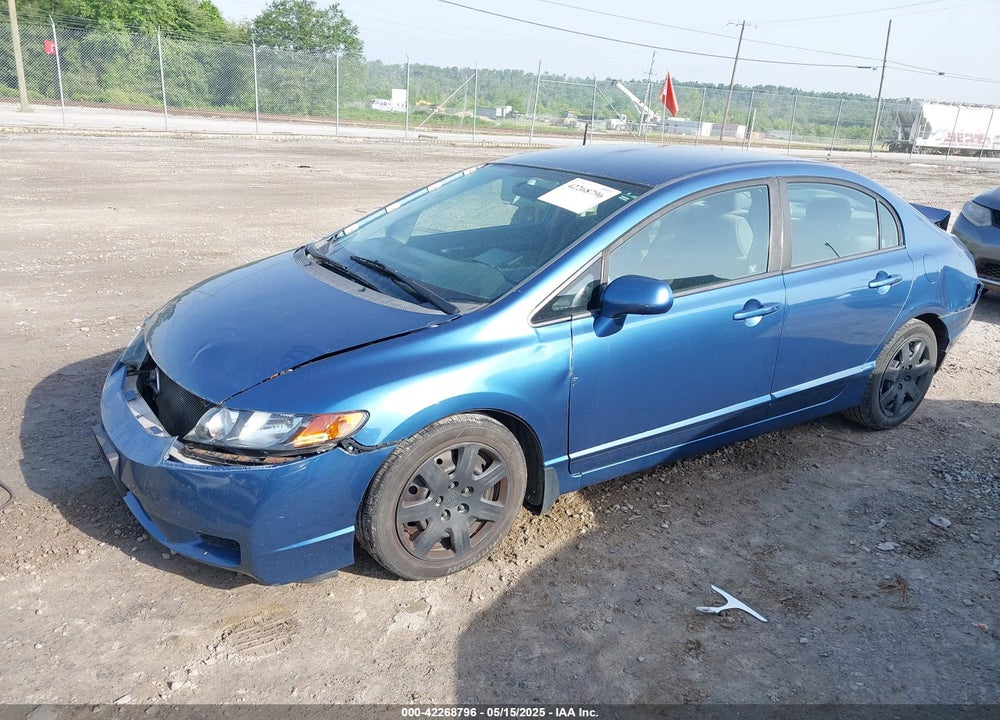 2010 HONDA CIVIC LX VIN: 19XFA1F51AE013249