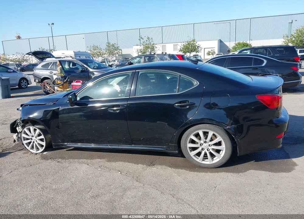 2007 LEXUS IS250 VIN: JTHBK262375036378