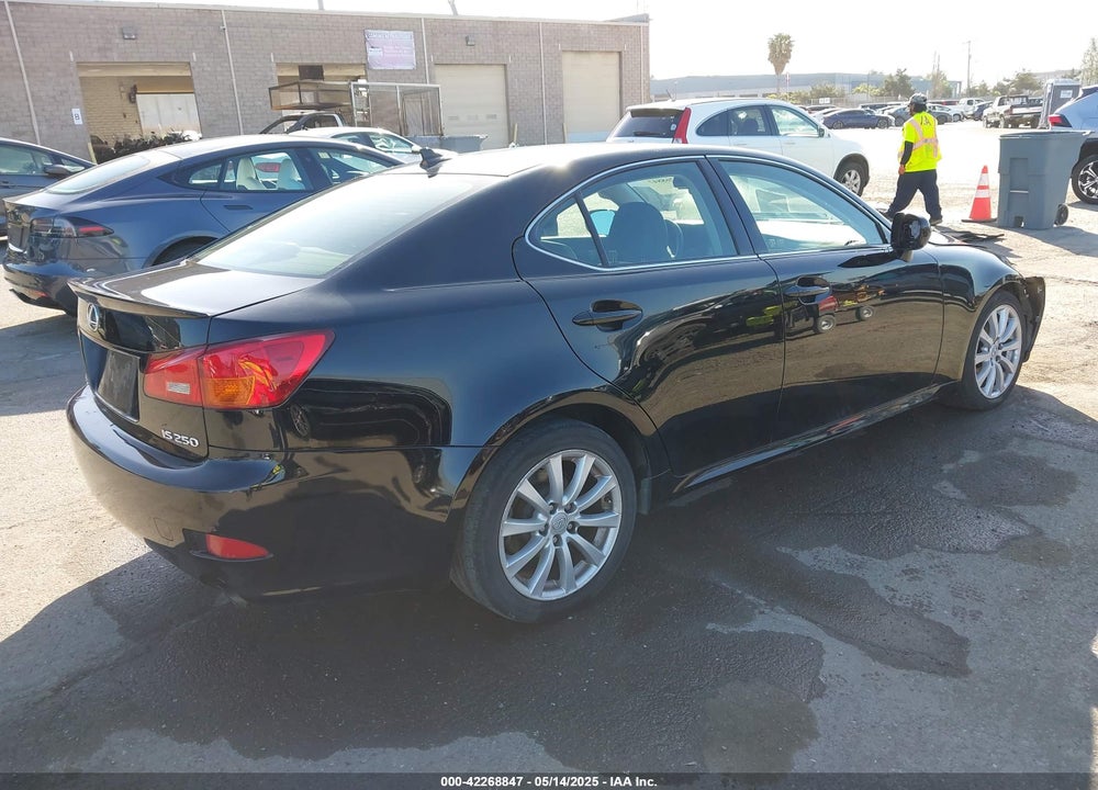 2007 LEXUS IS250 VIN: JTHBK262375036378
