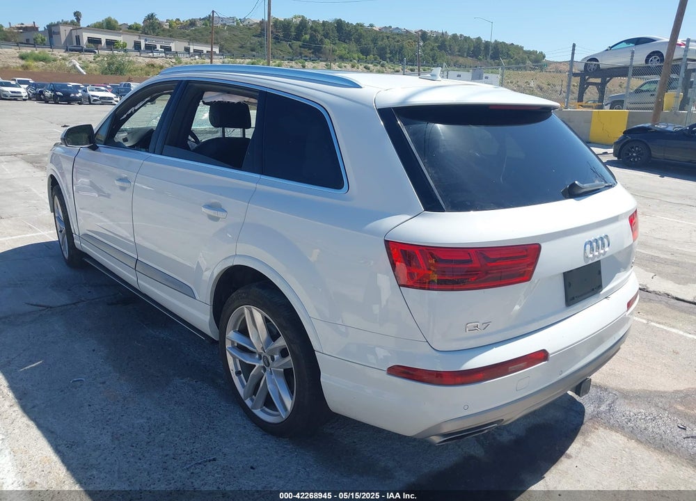 2018 AUDI Q7 VIN: WA1VAAF70JD038684