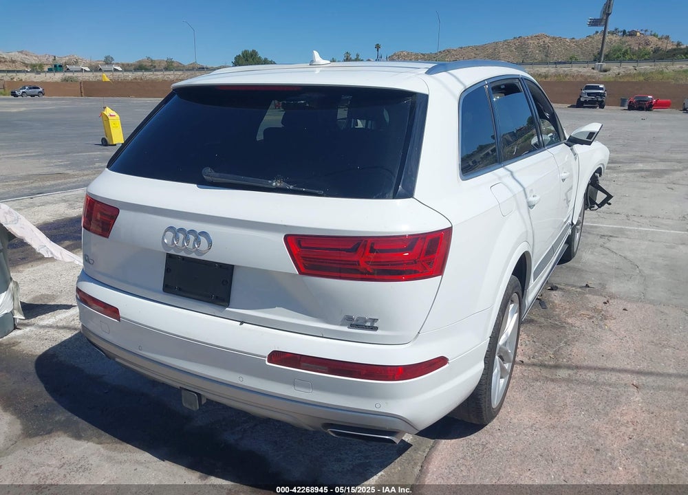 2018 AUDI Q7 VIN: WA1VAAF70JD038684