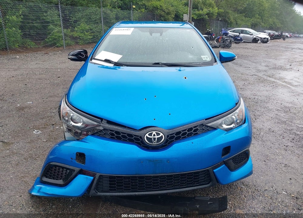 2017 TOYOTA COROLLA IM VIN: JTNKARJEXHJ526674