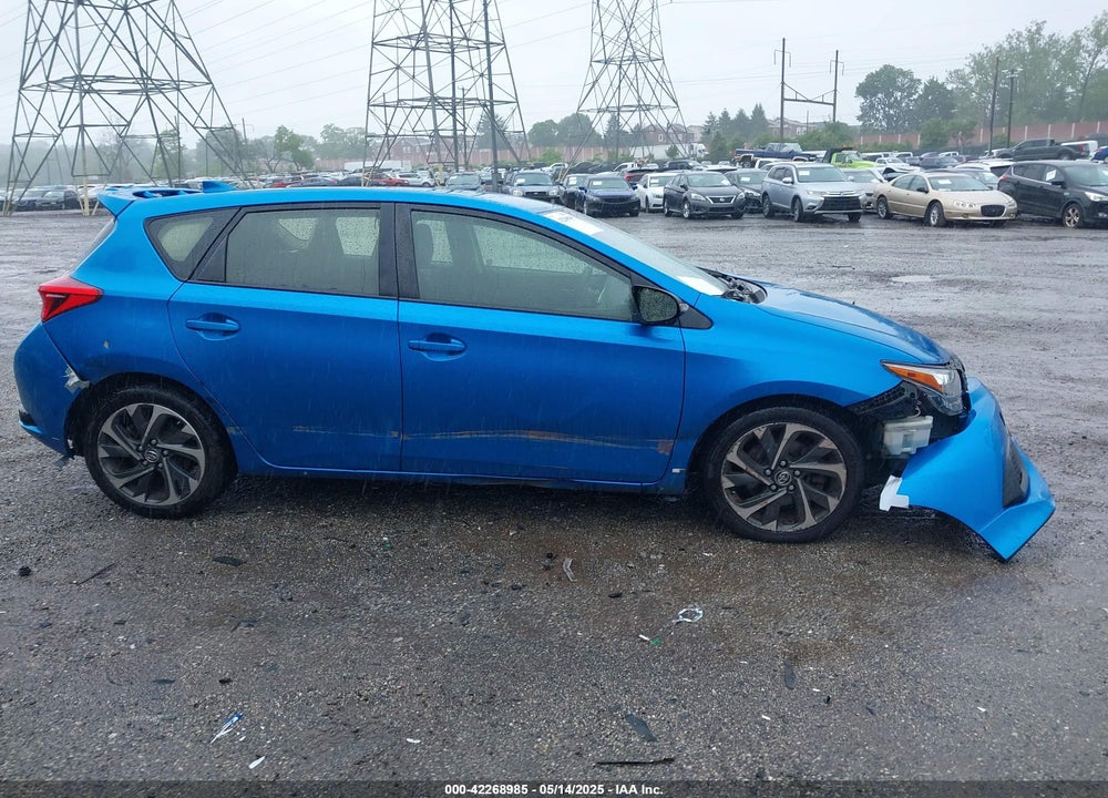 2017 TOYOTA COROLLA IM VIN: JTNKARJEXHJ526674