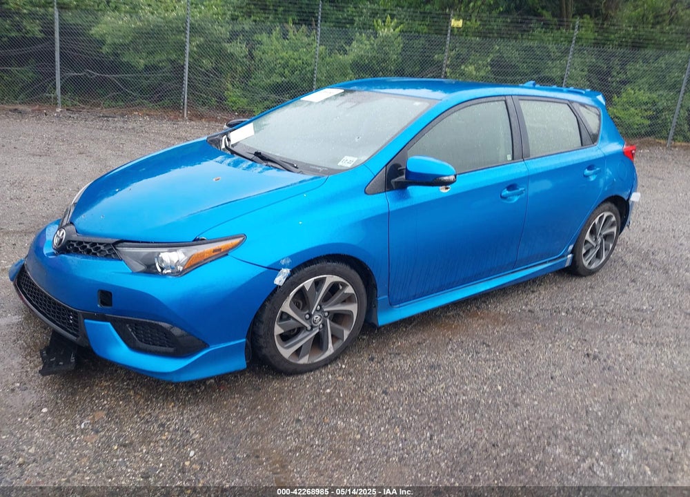 2017 TOYOTA COROLLA IM VIN: JTNKARJEXHJ526674