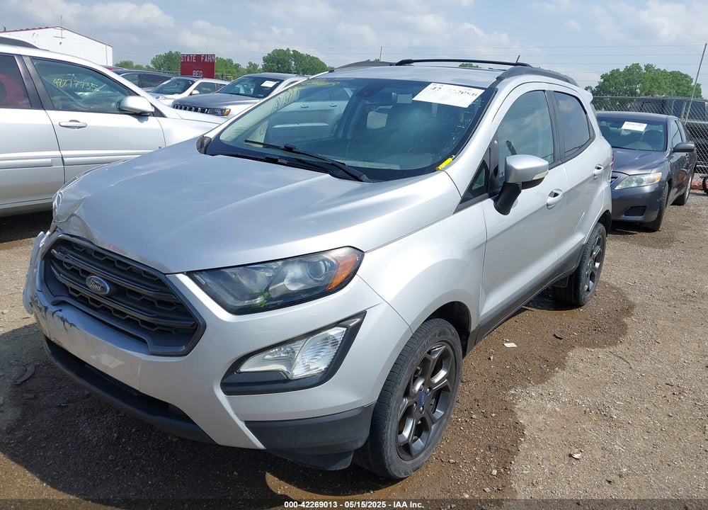 2018 FORD ECOSPORT SES VIN: MAJ6P1CL1JC182427