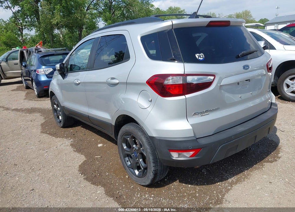 2018 FORD ECOSPORT SES VIN: MAJ6P1CL1JC182427
