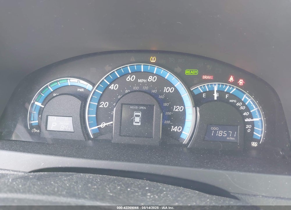 2012 TOYOTA CAMRY HYBRID VIN: 4T1BD1FKXCU021054