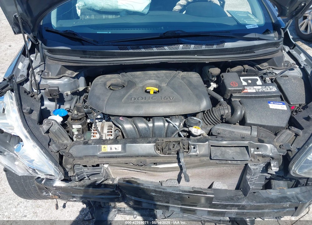 2016 HYUNDAI ELANTRA VALUE EDITION VIN: KMHDH4AE9GU621764