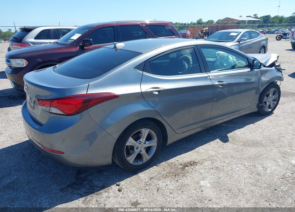 2016 HYUNDAI ELANTRA VALUE EDITION VIN: KMHDH4AE9GU621764