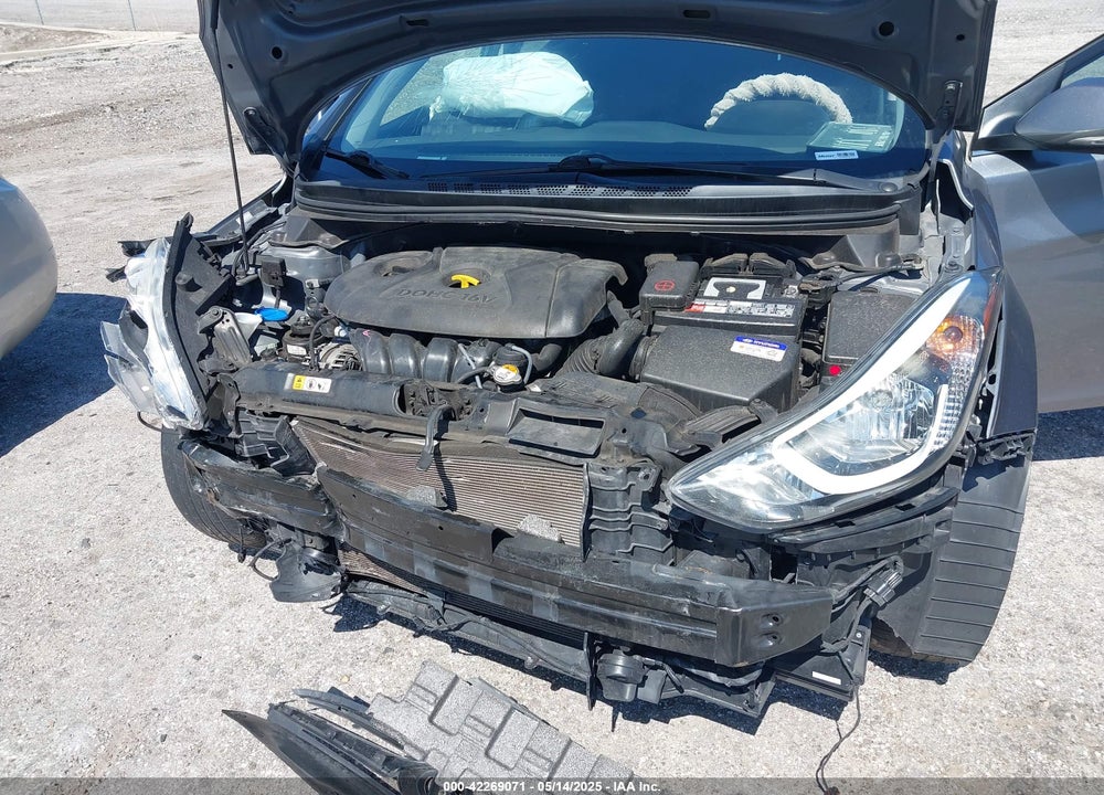 2016 HYUNDAI ELANTRA VALUE EDITION VIN: KMHDH4AE9GU621764