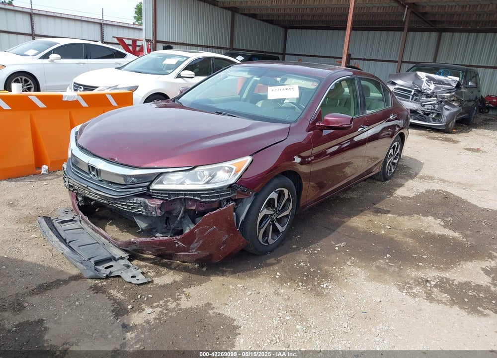 2017 HONDA ACCORD EX-L VIN: 1HGCR2F86HA002094