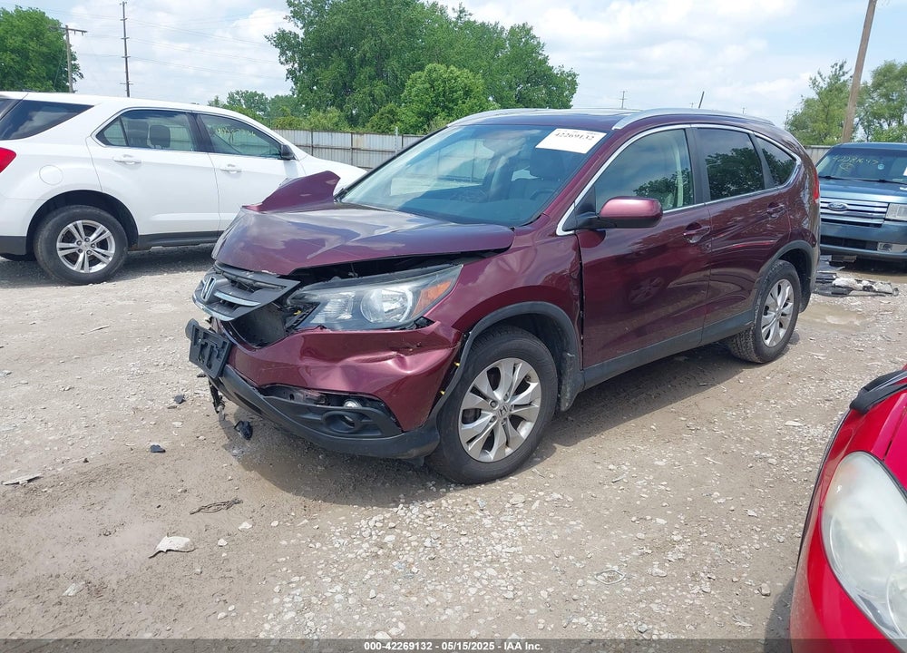 2013 HONDA CR-V EX-L VIN: 5J6RM4H78DL056142